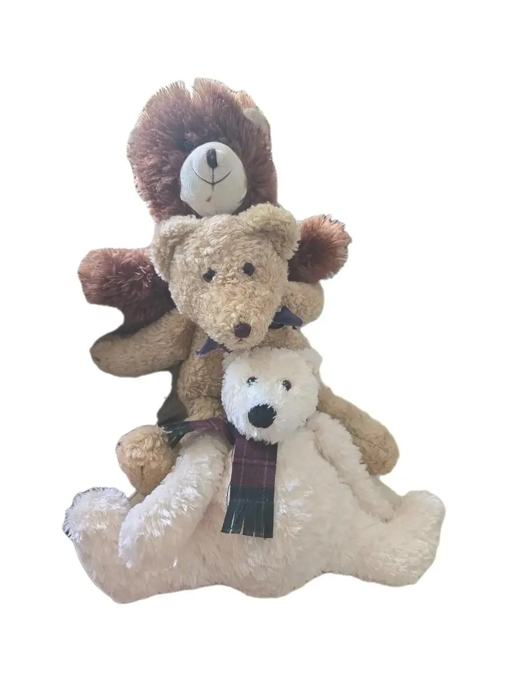 Three Stuffed Bears from Bears In The Attic, GUND, & A Mart Corp Great Condition